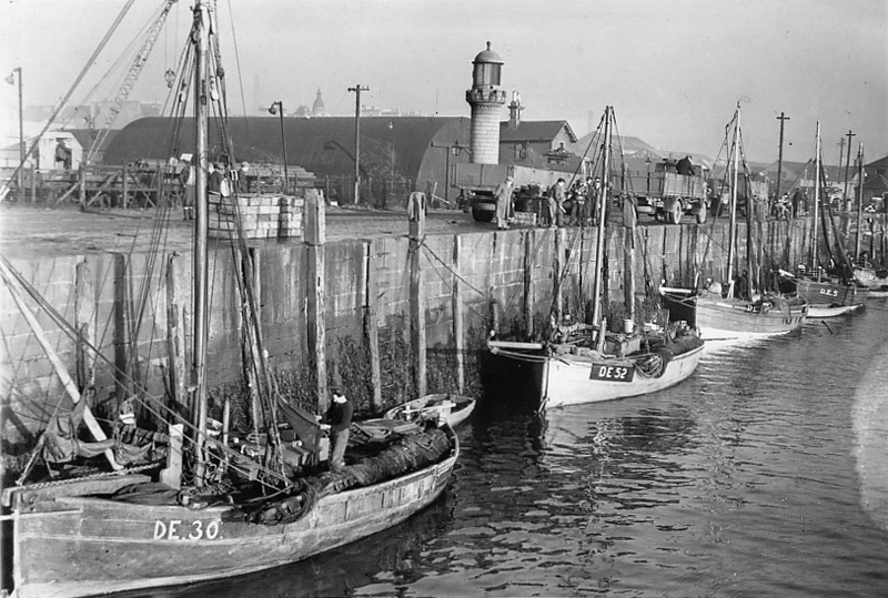 Fishing boats by the docks