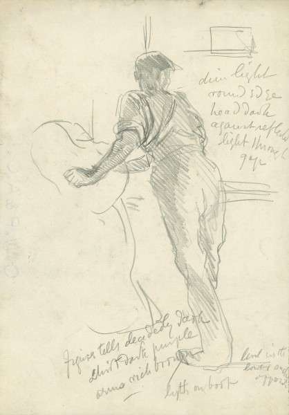 Figure study for 'Th#19606B