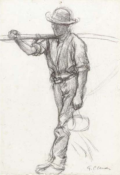 Man with scythe
