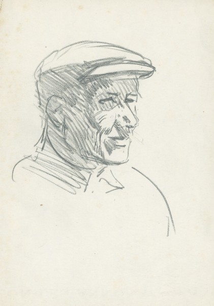 Sketch of the head o#19608D