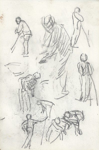Studies of hoeing figures