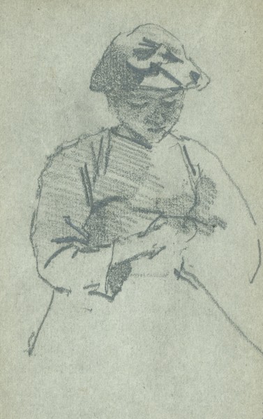 Study of a seated gi#1960BB