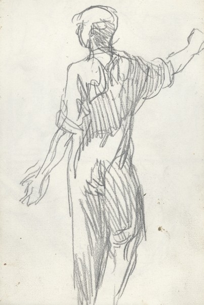 Study of a standing #1960BC