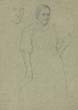 Study of an old woma#1960CA