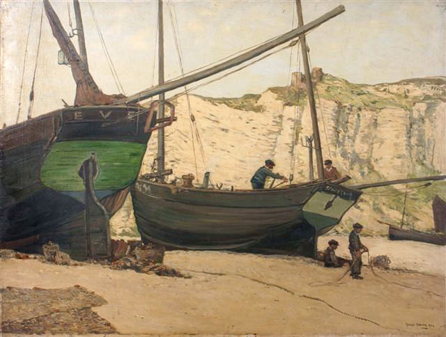Beached Fishing Vessels